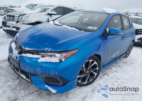 2016 Scion Im from USA, damaged, VIN JTNKARJE9GJ521058